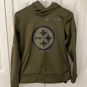 Nike Youth Camo Steelers Hooded Sweatshirt
